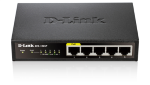 D-Link DES 1005P - Switch - unmanaged - 5 x 10/100 - desktop - PoE